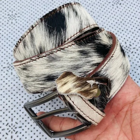 Hair on Belts Fur Belts