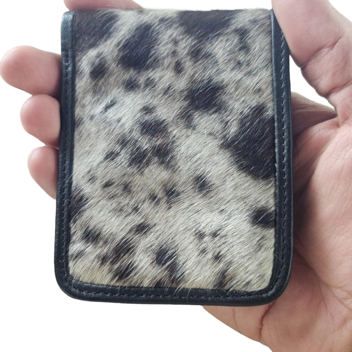 hair on fur wallet