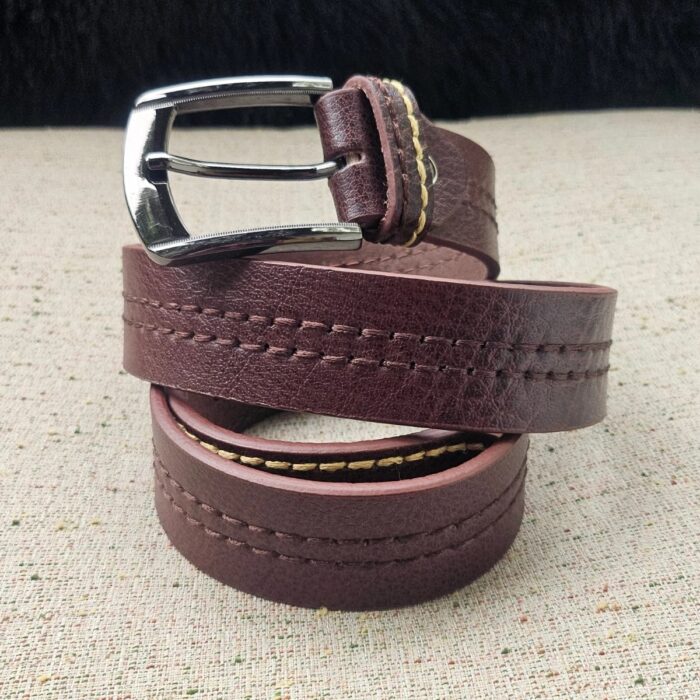 real leather men belt