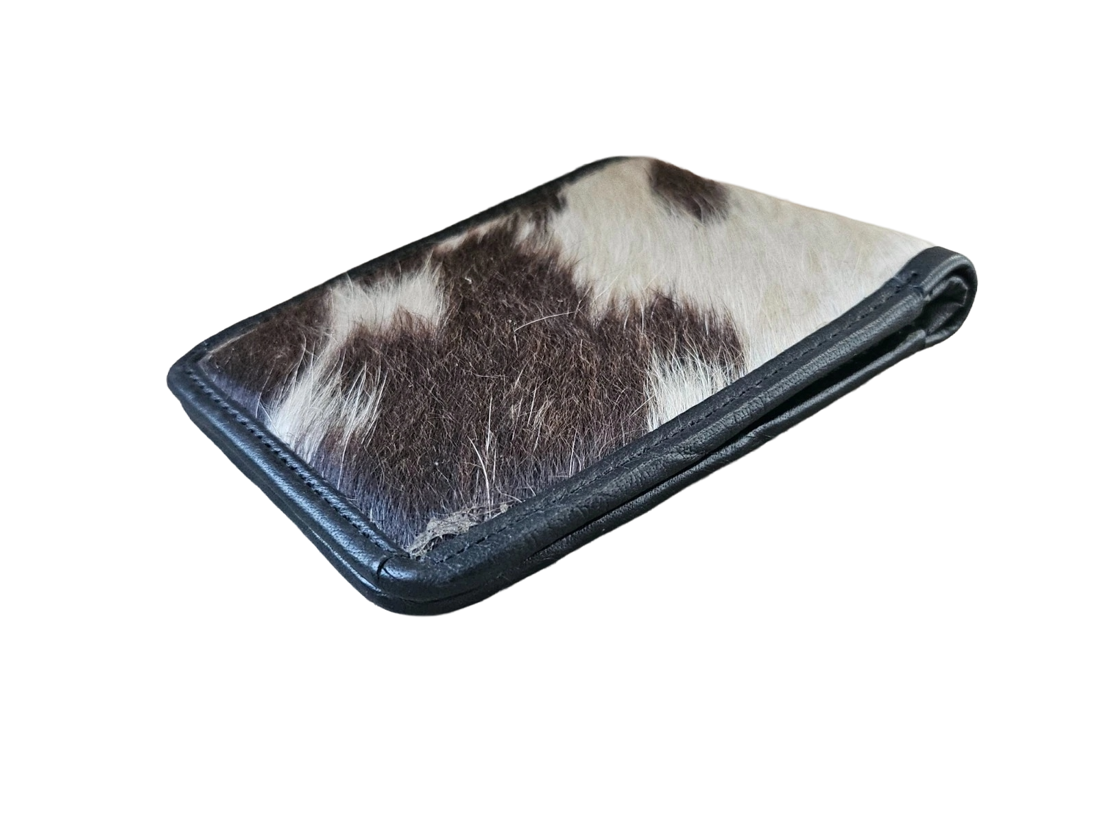 hair on fur wallet