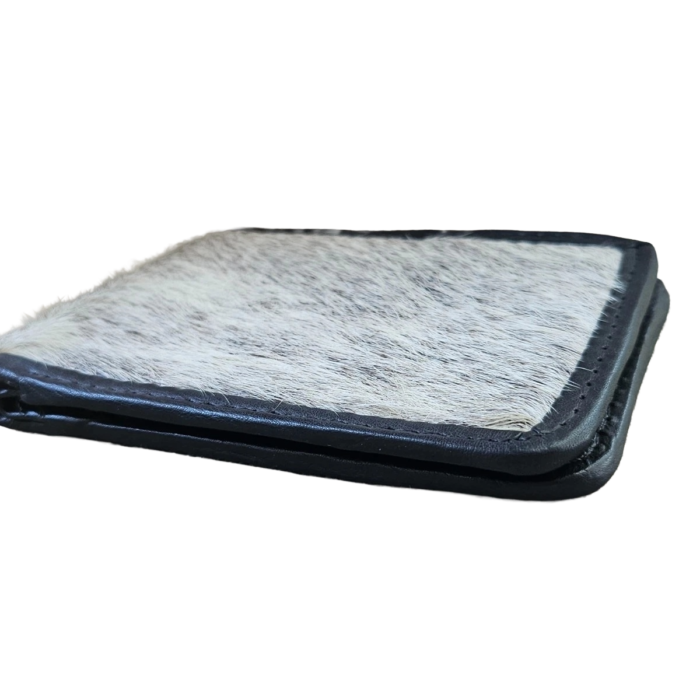 hair on fur wallet