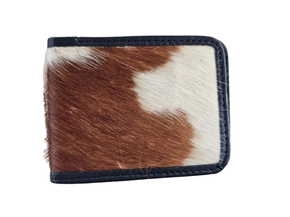 men hair on fur wallet